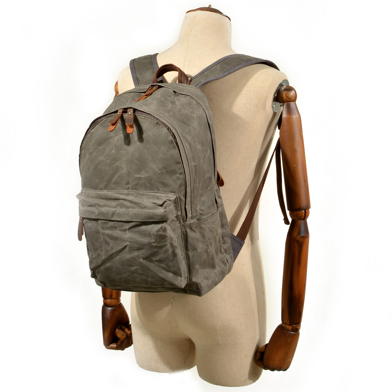 Sac à dos vintage en toile cir - Canvas Backpack Casual avis et prix